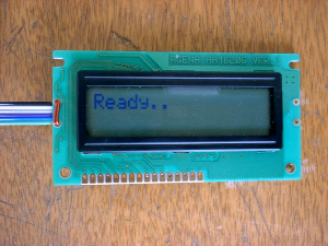 initializing the LCD screen