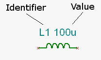 Picture of inductor symbol