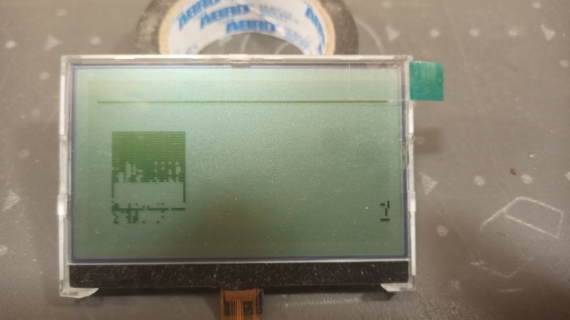 In the device