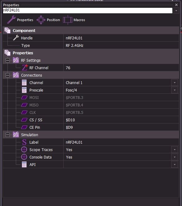 TX AND RX SETUP