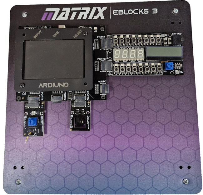 E-Blocks development panel