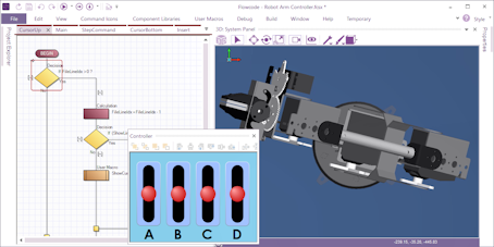 Robot Arm Simulation screenshot