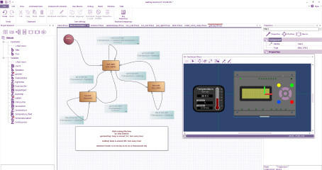 State machine flow design