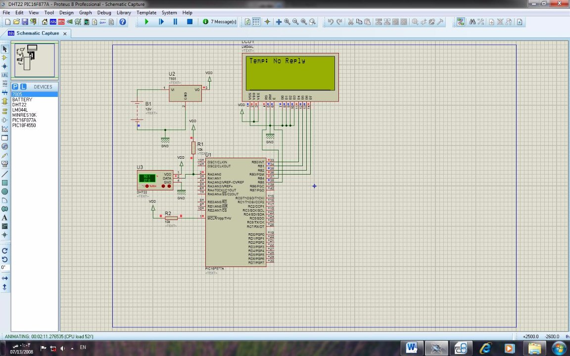 this is a simulation with protues8