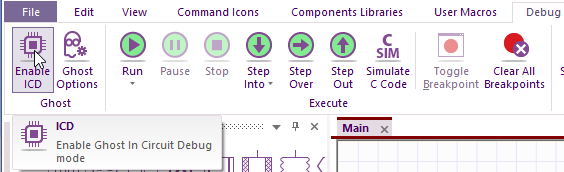 Enabling ICD mode