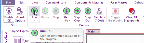 Starting ICD execution at full speed