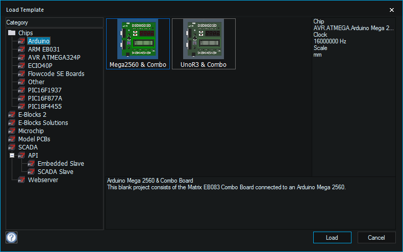 File:Select a template v8.png - Flowcode Help