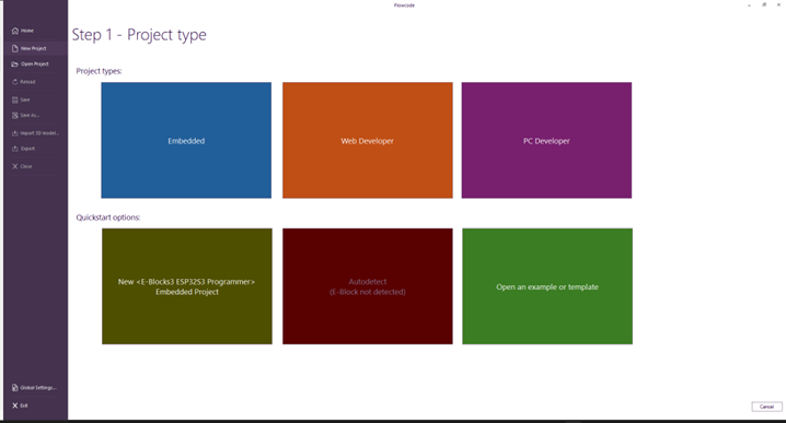 File:Flowcode - new wizard step 1.png
