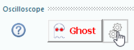 Ghost settings button on Oscilloscope