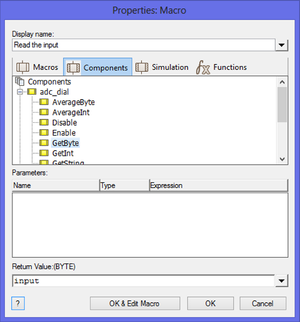 Exercise Using Analogue Input Devices Component Macro Properties.png