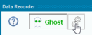 Ghost settings button on Data Recorder