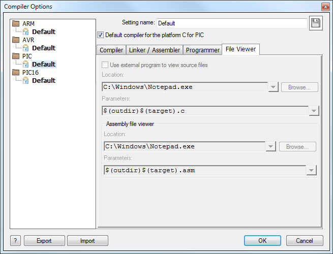 Gen Compiler Options File Viewer PIC.png