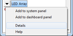 Gen Components Toolbar Menu Details LED Array.png